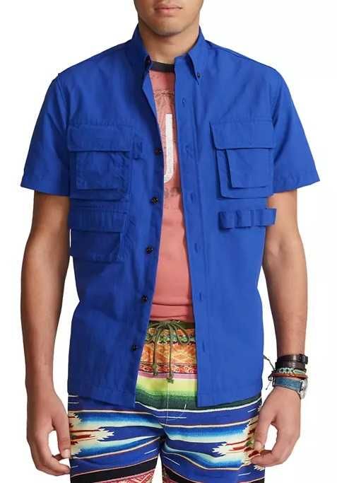 RALPH LAUREN koszula Blue Utility Button-up rozm. M