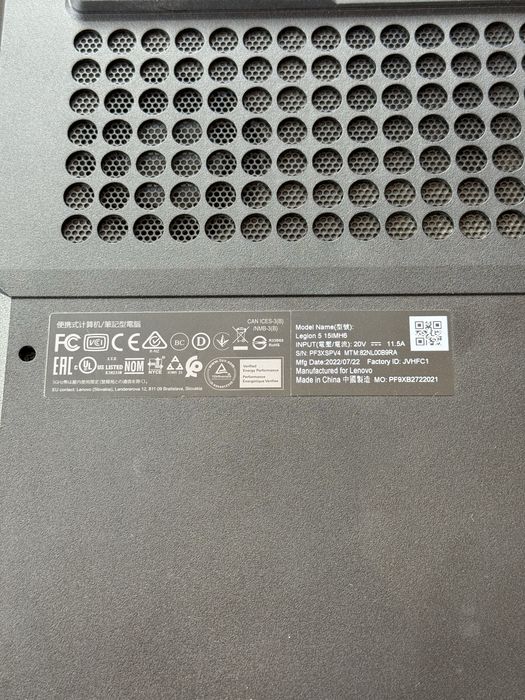 Lenovo Legion 5 15 IMH6