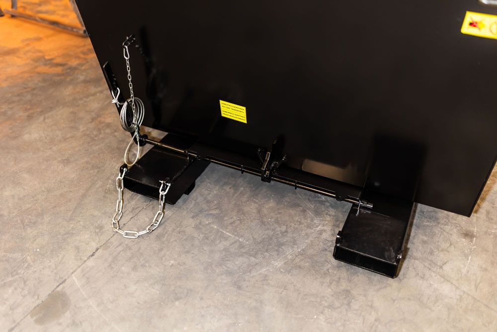 Kontener 1500L / Kontener samowyładowczy / Koleba / Kontener do wózka