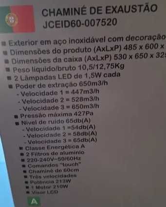 Exaustor Jocel Preto