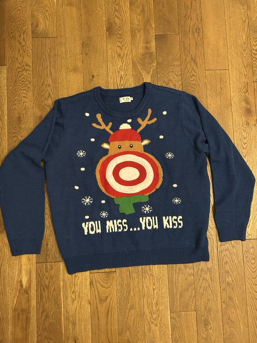 Sweter świąteczny firmy vrs stan bdb