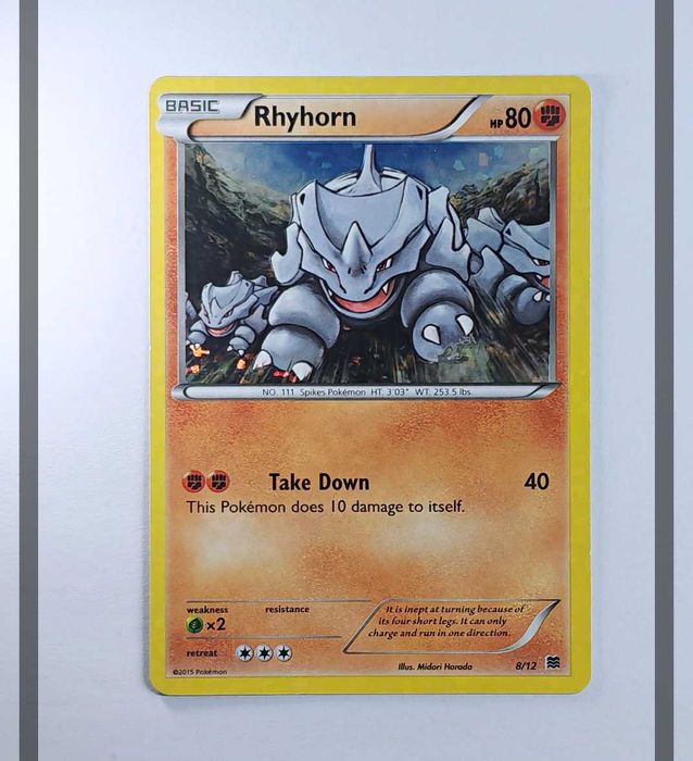 Rhyhorn 8/12 MCD15 Pokemon ENG-NM
