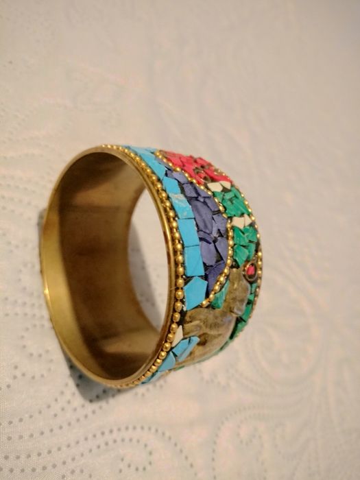 Pulseira estilo étnico da Natura /Estado Novo