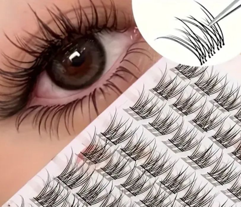 Вії накладні пучкові аніме