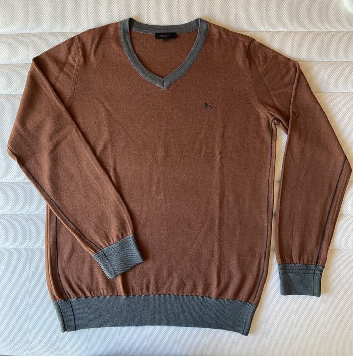 Sweater Camel/Cinza da Decenio