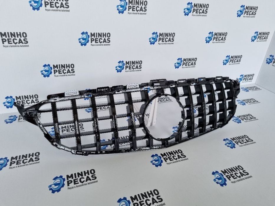 Grelha Frontal Mercedes C (W205) GTR Preta
