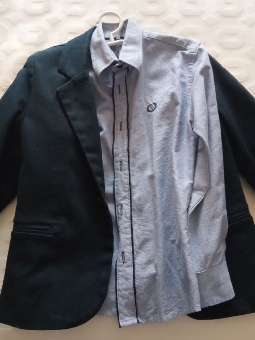 Blazer e camisa cerimónia menino