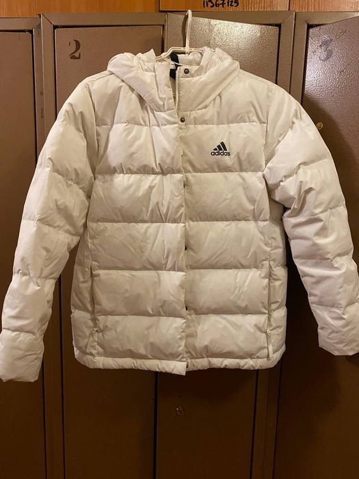Пуховик Adidas, білий оригінал