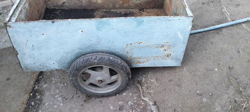 Тачка прицеп возык