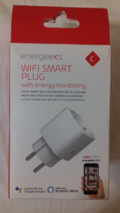 Tomada Inteligente com wifi SPC ou Energeeks NOVA e embalada 5€