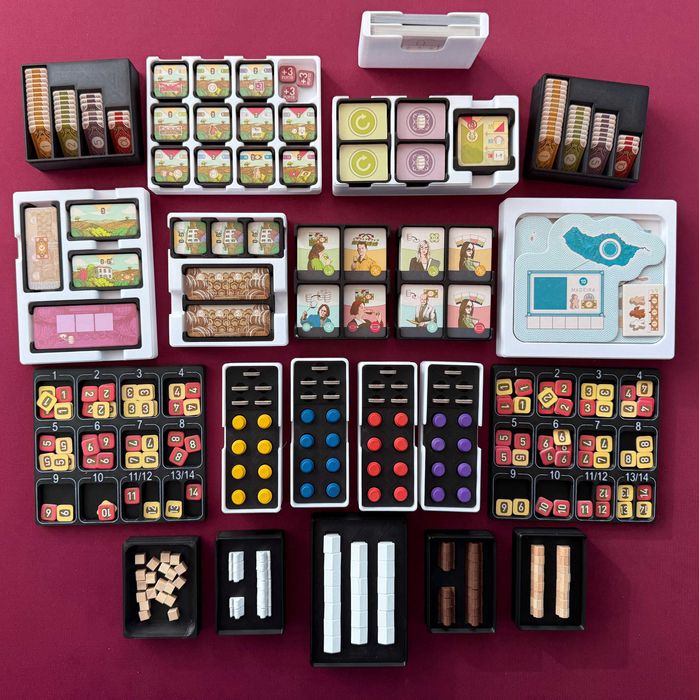 Insert do gry planszowej Vinhos Kickstarter Bundle + Expansion Bundle