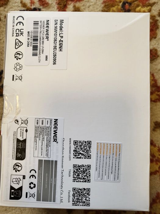 3 Акумулятори LP-E6NH neewer