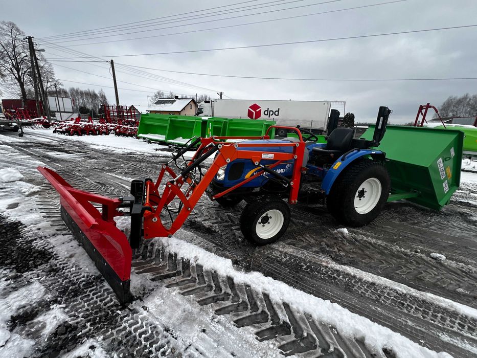 Pług do śniegu do traktora TUR / TUZ – szerokości 1,5–3m- producent