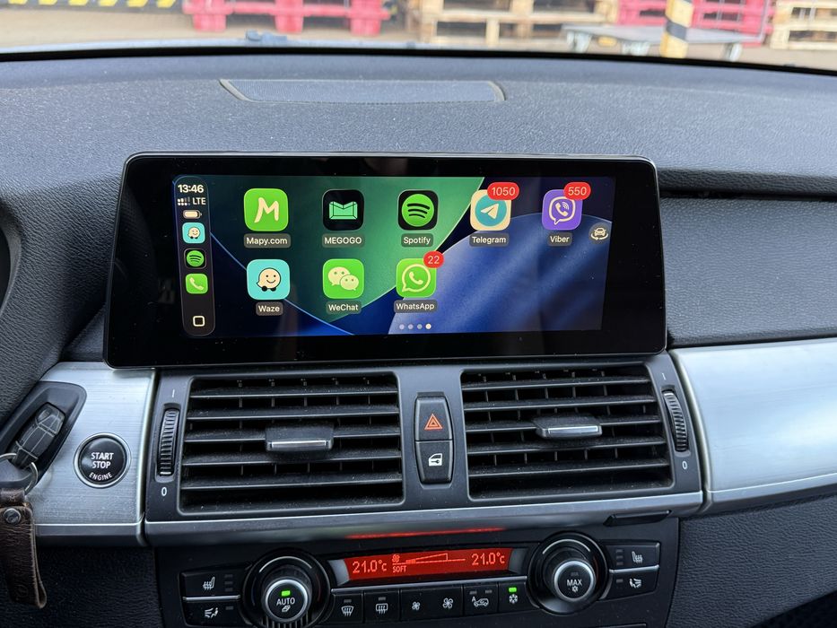 bmw x5 e70 магнітола x6 e71 carplay екран мультимедіа магнитола