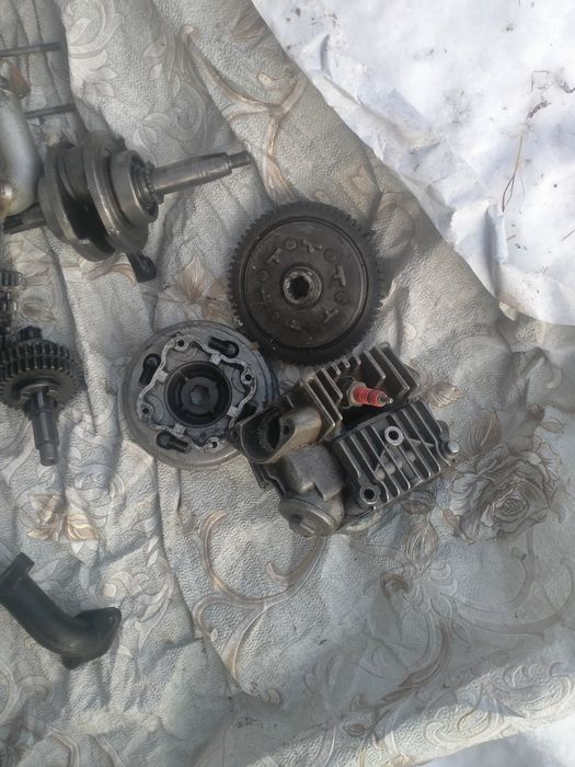 Продам двигун мопеда альфа 72по запчастинах