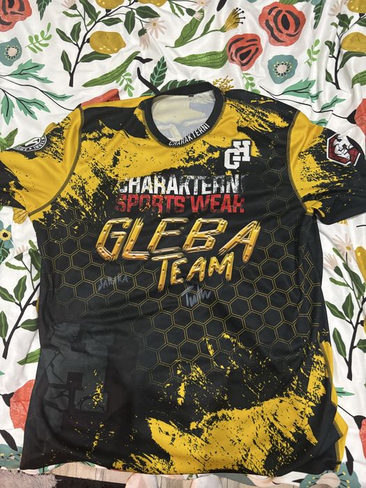 Koszulka Team Gleba z Podpisami