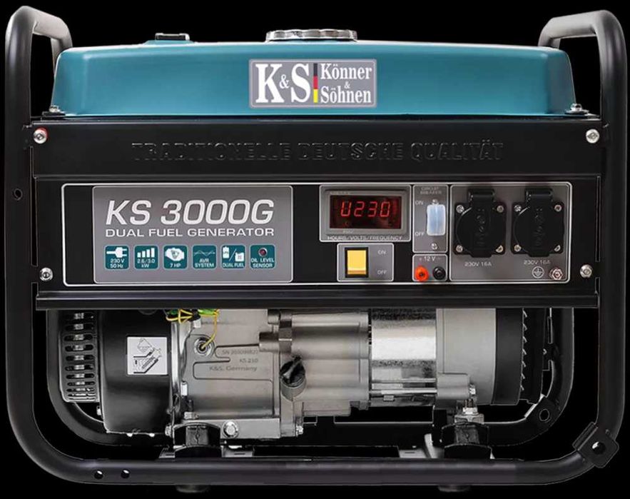 Генератор KS 3000 G  Konner&Sohnen газобензиновий