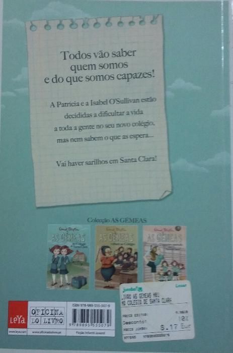 Livros da coleção As Gémeas