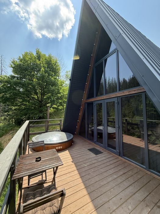 Оренда будинків A-frame в Карпатах- "Лісовий Трикутник", Чан,Микуличин