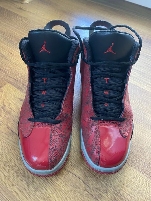 Oryginalne buty Jordan Dub Zero Varsity Red, r 42