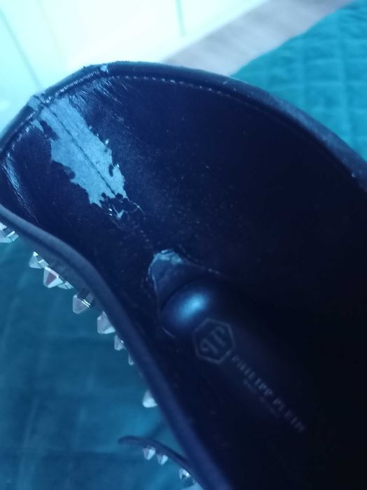 Buty kalosze Philipp plein botki za kostkę