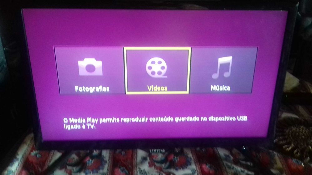tv sansung 22 polegadas a funcionar