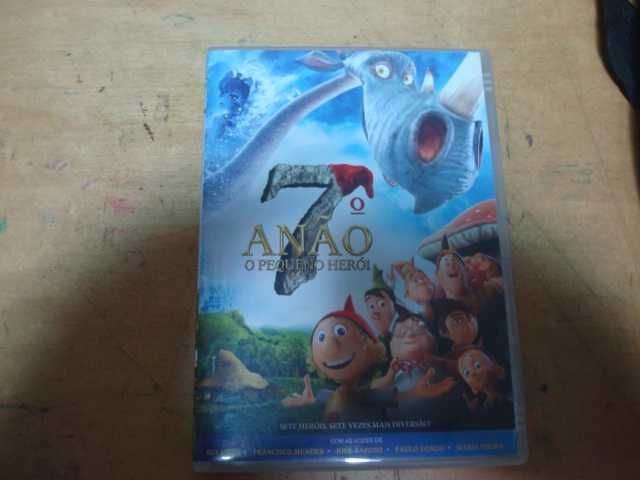 lote 7 dvds originais desenhos animados,balto,etc