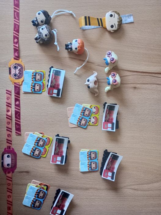 Figurki Kinder joy z serii Harry Potter
