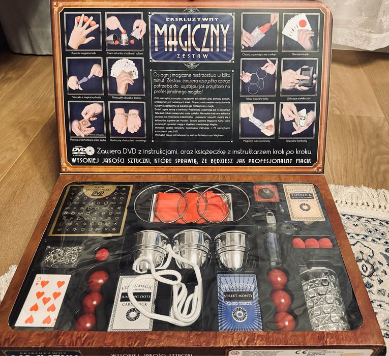 Zestaw sztuczki magiczne