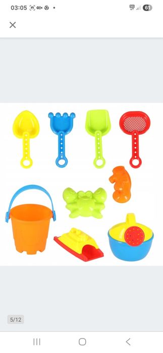 Stolik Wodny Piaskownica do Piasku 2w1 Zabawka dla Dzieci Łopatka Stoł