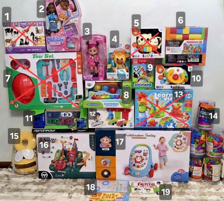 Іграшки за оптовими цінами