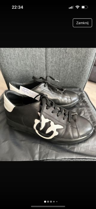 Oryginalne sneakersy buty pinko 38