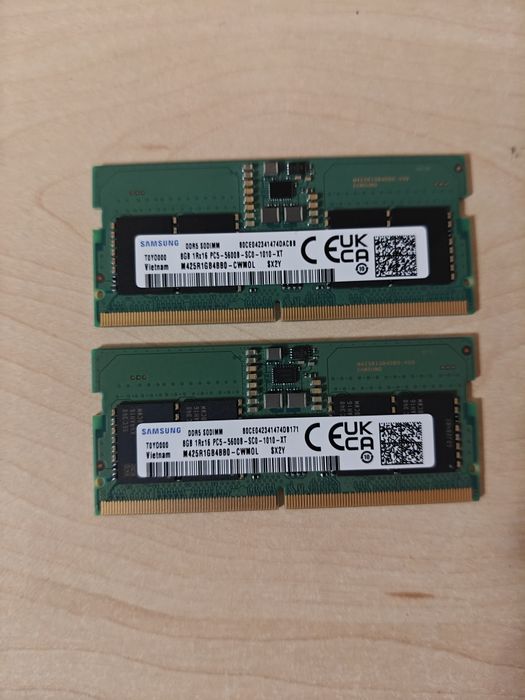 sodimm ddr5 5600 samsung - купить компьютеры и комплектующие
