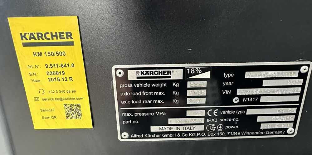 Zamiatarka Karcher KM 150/500