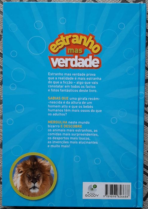 Livro - Estranho Mas Verdade de National Geographic