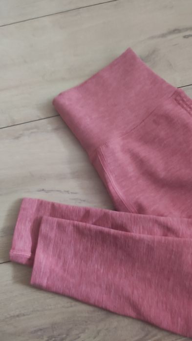 Legginsy alphalete  różowe s