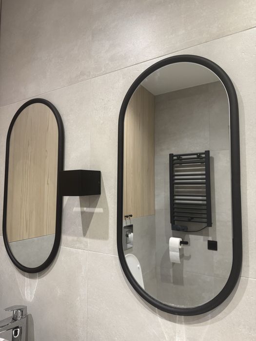 Зеркало jysk в черной раме