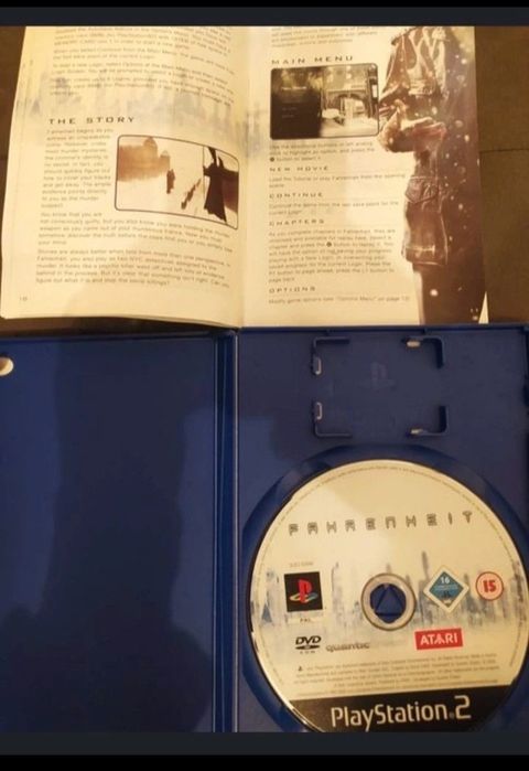Fahrenheit PlayStation 2