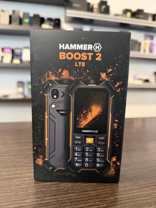 Telefon MYPHONE Hammer Boost 2 LTE Czarno-pomarańczowy Poznań Długa 14