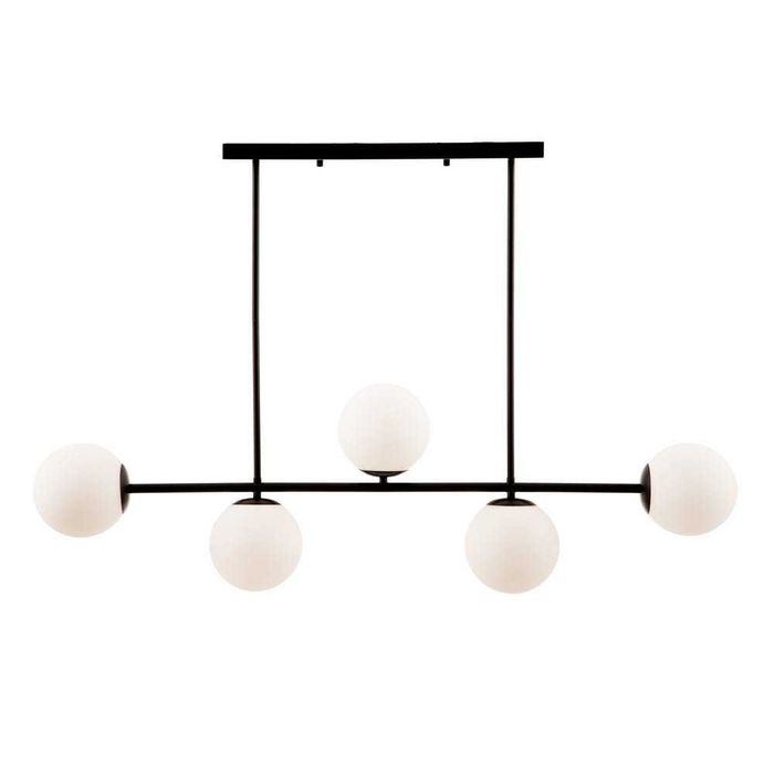Candeeiro de Tecto Preto 5 Balls By Arcoazul Design