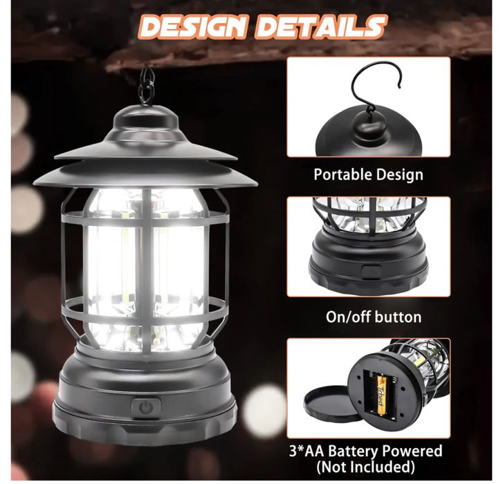 Pakiet 2 Lamp kempingowych