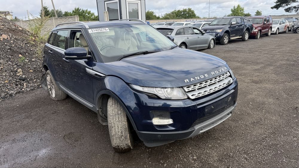 Land  Range Rover Evoque silnik 2.2 TD4 2012r,Anglik z kluczykami