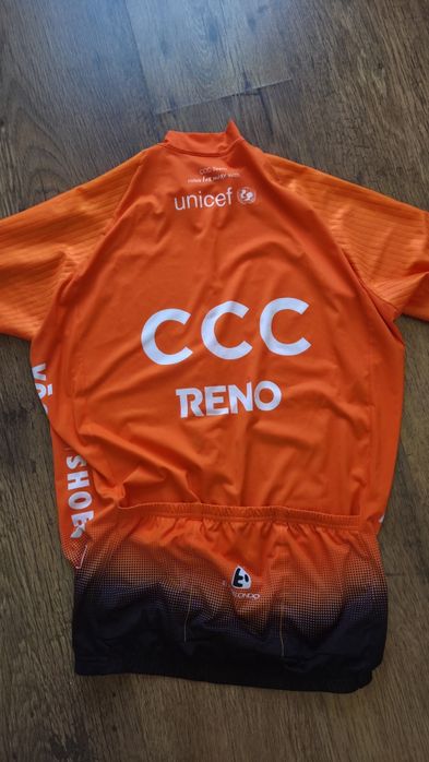 Strój rowerowy kolarski CCC