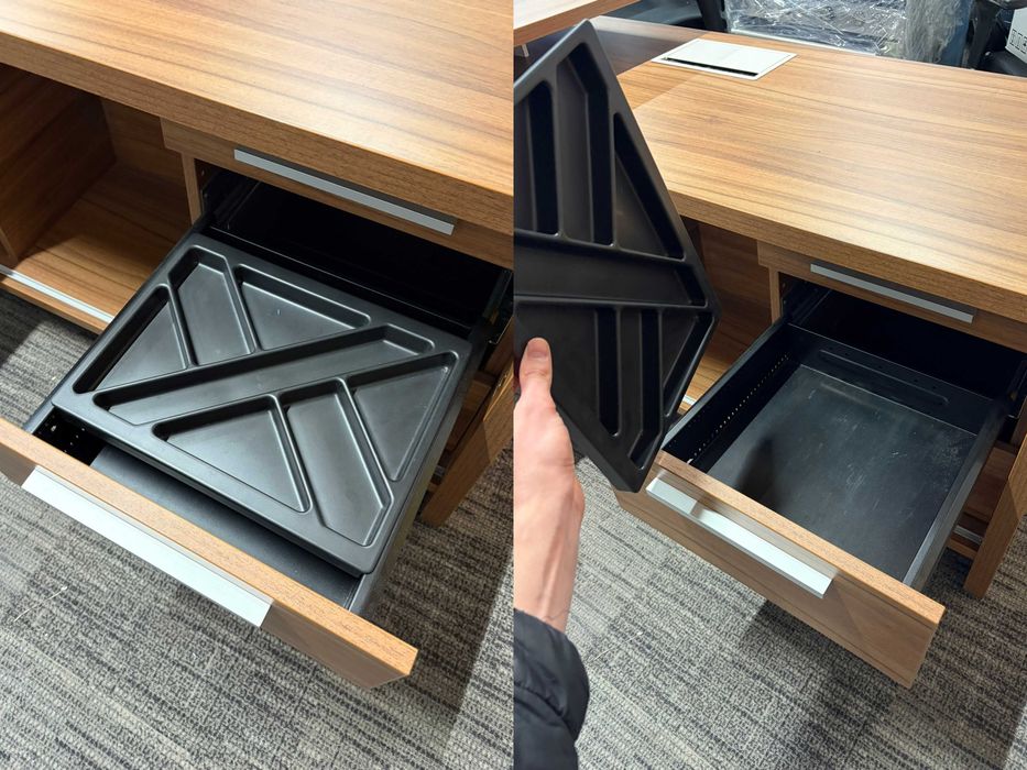 Zestaw mebli gabinetowy orzech piękny design okazja!