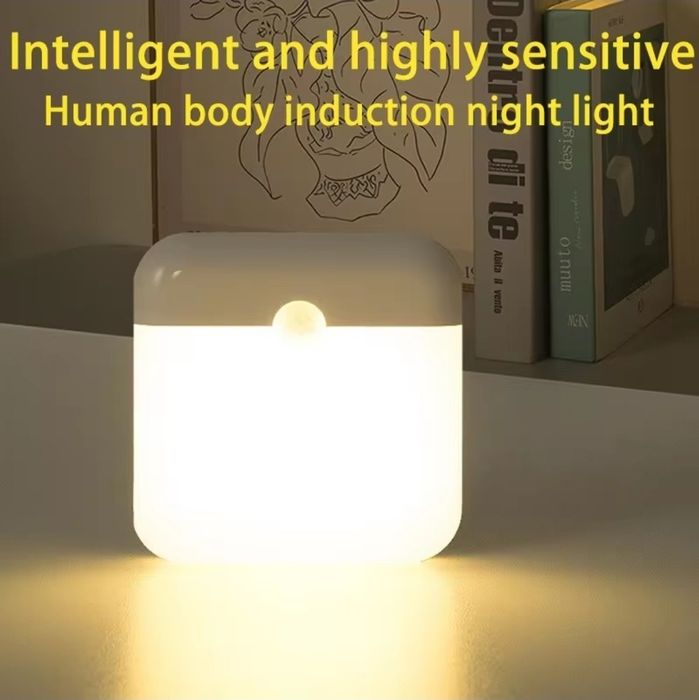 Світильник з датчиком руху чудово підійде для кухні, ванної, коридору.