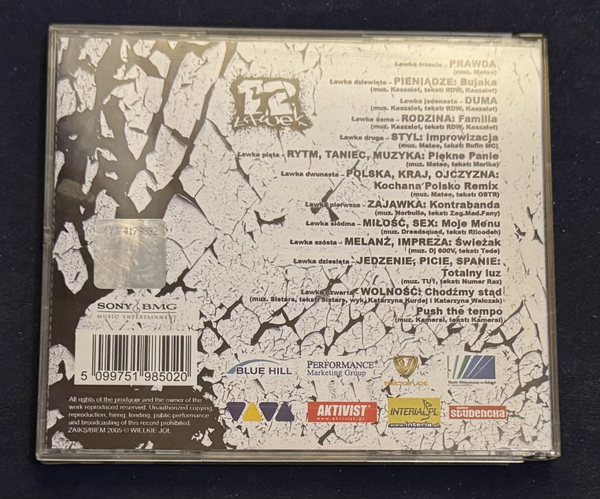 12 ŁAWEK - 12  album cd