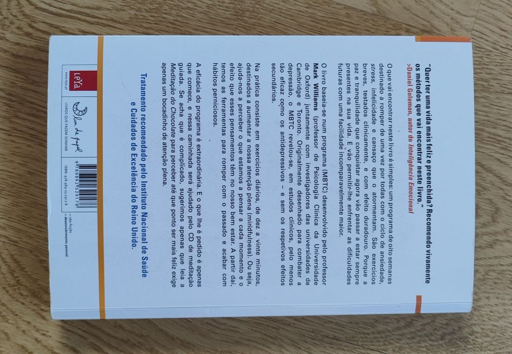 Livro: Mindfulness