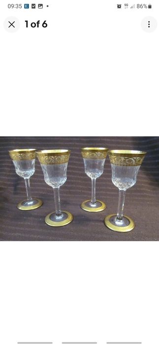 Copos Cristal Frances Saint Louis