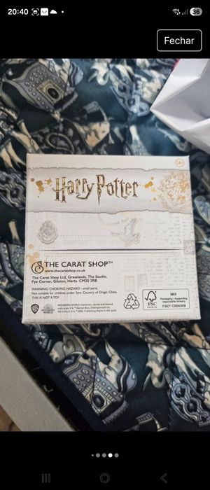 Pulseira harry potter em prata