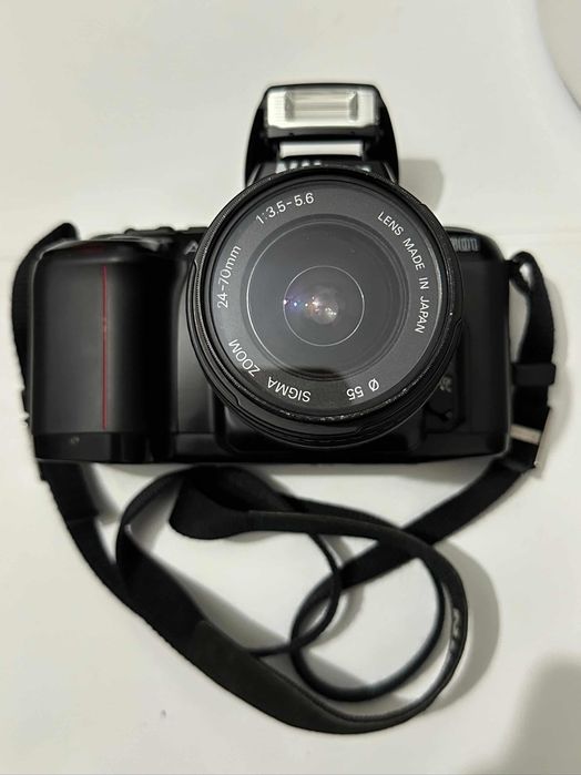 Фотоаппарат Nikon AF 601.Плівковий дзеркальний фотоапарат (SLR) + об’єктив Sigma UC Zoom 24-70mm
Текст оголошення:
Продам надійний комплект для поці